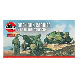 Bren Gun Carrier& 6 pdr AT Gun,Vintage Classics- 1:76e - Airfix