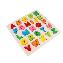 Universal Tableau de puzzle en bois jouet alphabet couleur 3D jouet éducatif précoce 