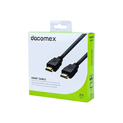 ABI DIFFUSION DACOMEX Cordon HDMI haute vitesse avec Ethernet - 2 m