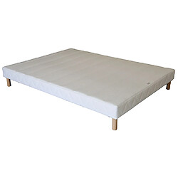 Promo Matelas Sommier tapissier à lattes multiplis Mistral 16... Sommier tapissier à lattes multiplis mistral 160x200