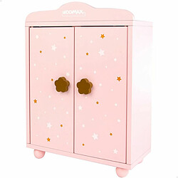 Armoire Woomax Rose Poupées 2 Unités