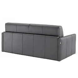 Avis Inside 75 Canapé lit SUN convertible EXPRESS 140cm sommier lattes matelas 16cm polyuréthane gris graphite