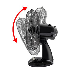 Avis Ventilateur de table 30cm Clatronic VL 3602 Noir