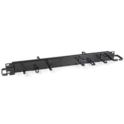 StarTech.com Panneau de gestion de câbles horizontal 1U 19"" pour rack - Guide pour câbles avec grands anneaux