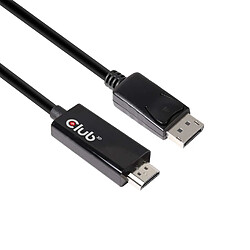 Club 3D CLUB3D DisplayPort 1.4 to HDMI 2.0b HDR Cable Male/Male 2m/6.56 ft.