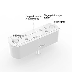 Acheter Wewoo Prise Electrique Connectée intelligente pour télécommande WiFi 15A compatible avec Alexa, Google Home et IFTTT, CA 100-240V, US