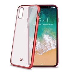 Celly Cover Laser Matt Iphone 8x Rojo 