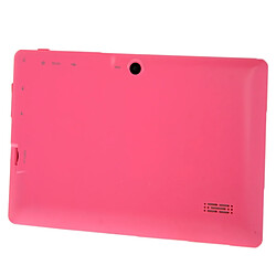 Avis Wewoo Tablette Tactile rose 7 pouces Tactile, 512 Mo + 8 Go, Android 4.0 360 degrés de rotation du menu, Allwinner A33 Quad Core, 1,5 GHz