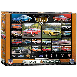 EuroGraphics 1960's Cruisin' Classics Puzzle 1000 pièces 