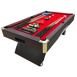 Simba BILLARD AMERICAIN - NEUF - table de billard Snooker 7 ft Napoleone FULL OPTIONAL - 188 x 94 cm 