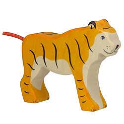 Figurine en bois Holztiger : Animaux de la Jungle : Tigre