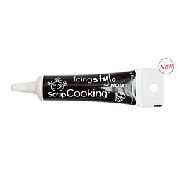 Scrapcooking Stylo de glaçage noir