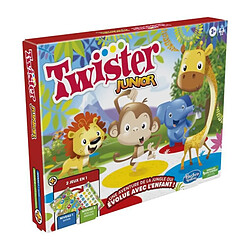 Twister Junior - tapis réversible 2-en-1 évolutif - Jeu de société junior - Hasbro Gaming