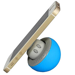 Wewoo Enceinte Bluetooth d'intérieur bleu Haut-parleur en forme de champignon, avec support d'aspiration pas cher