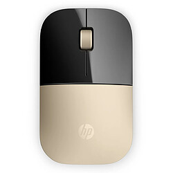 HP Z3700 - Souris Sans Fil Or (USB, 1200 DPI, Ambidextre)