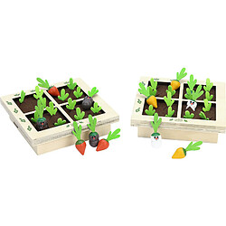 Ac-Deco La bataille du potager - 3 ans - L 34 x l 17 - Bois