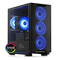 CSL-Computer Gaming PC M10800 PC Gaming M10800, AMD Ryzen 7 8700G (8x 4200 MHz), AMD Radeon 780M, 32 Go DDR5 RAM, M.2 SSD 1000 Go