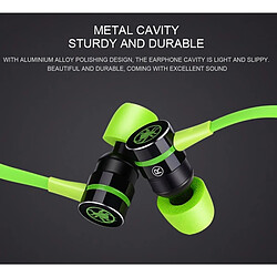 Avis Wewoo Ecouteurs Casque de jeu 3,5 mm avec microphone Stéréo magnétique câblé dans l'oreille micro (vert)