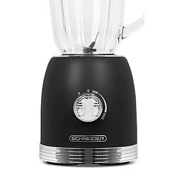 Acheter SCHNEIDER - SCBL15B - Blender - Capacité (1.5L) - Fonction pulse - Variateur de vitesse - 6 lames en acier inoxydable - Noir