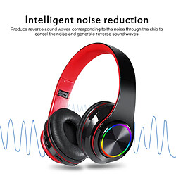 Acheter Yonis Casque Bluetooth V5.0 Sans Fil Autonomie 120h Compatible Android Apple + SD 8Go