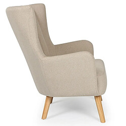 Avis Paris Prix Fauteuil Scandinave Jay 94cm Beige