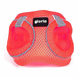 Harnais pour Chien Gloria Air Mesh Trek Star Réglable Rose L (33,4-35 cm) 