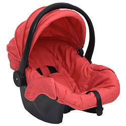 vidaXL Siège d'auto pour bébé Rouge 42x65x57 cm 