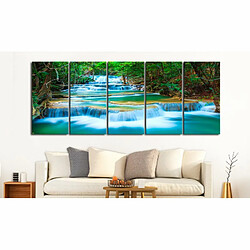 Paris Prix Tableau Imprimé Sapphire Waterfalls I 80 x 200 cm