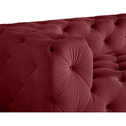 Acheter Lisa Design Gallata - canapé Chesterfield d'angle droit - 5 places - en velours