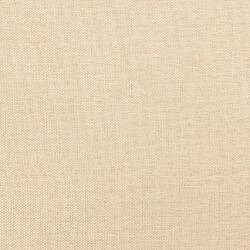 Acheter vidaXL Repose-pied Crème 78x56x32 cm Tissu