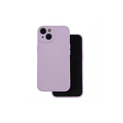 JAYM - Coque Silicone Lavande pour [ APPLE IPHONE 13 ] - 100% Silicone et Microfibre - Renforcée et Ultra Doux