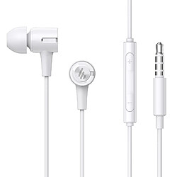 Écouteurs intra-auriculaires Edifier P205 avec micro et contrôle en ligne - Blanc Écouteurs intra-auriculaires Edifier P205 avec micro et contrôle en ligne, écouteurs filaires stéréo 3,5 mm - Blanc