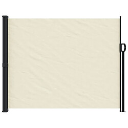 Avis Maison Chic Auvent latéral rétractable | Store latéral | Brise-vue latéral crème 160x600 cm -GKD33298