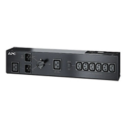 APC Service Bypass PDU 230V 16AMP W/ (6) IEC C13 And (1) C19 unité de distribution d'énergie Noir 7 sortie(s) CA