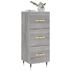 Avis Maison Chic Buffet,Meuble de Rangement,commode pour salon,Cuisine Sonoma gris 34,5x34x90 cm Bois d'ingénierie -MN99786