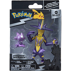 Jazwares Pokemon Pack évolution - avec les figurines de combat Toxel 2 et Toxtricity 3