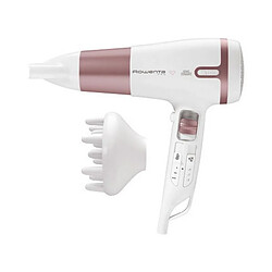 Totalcadeau Sèche-cheveux ionique 2400W Rose doré, Blanc - Puissance Professionnel Conditionnement Quotidien Rapide Sèche-Cheveux pas cher