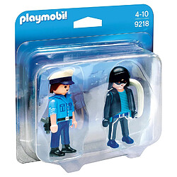 Playmobil® Duo policier et voleur Playmobil 9218