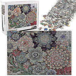 Acheter Universal 1000 pièces mandala fleur puzzle bricolage puzzle jouets assemblage image déco