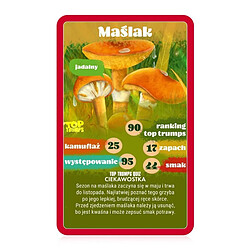 Winning Moves Cards game Top Trumps Mushroom picking