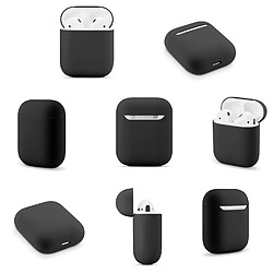 GUPBOO Housse de protection pour écouteurs Bluetooth sans fil Apple Airpods 1/2, souple, silicone pas cher