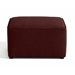 Acheter Bestmobilier Canopy - pouf - en tissu texturé