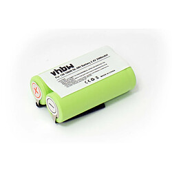 Vhbw Batterie Ni-MH 2000mAh (2,4V) pour rasoir Remington R-9200, R-600, R-9290, etc. remplace: 138 10609. 