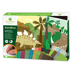 Au Sycomore Stick n fun XL mosaiques dinosaures