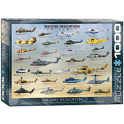 Eurographics hélicoptères Militaires Puzzle (1000 pièces) 