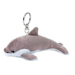 WWF 15205037 Plush Dolphin Key Ring Grey 10 cm 