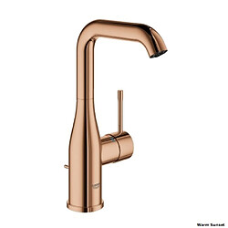 Acheter GROHE - Mitigeur monocommande lavabo Essence taille L, cool sunrise - finition doré mat