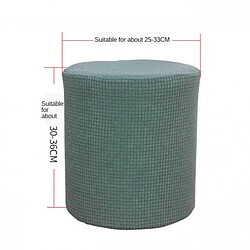 Avis Housse Extensible Pouf Protecteur De Meubles Canapé Rond Housse De Canapé Rouge