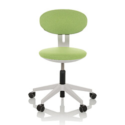 Chaise de bureau pour enfants / chaise pour enfants MINIMOVO tissu vert hjh OFFICE