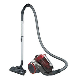 hoover - ks30par hoover - aspirateur sans sac aaaa 79db titanium/rouge - ks30par